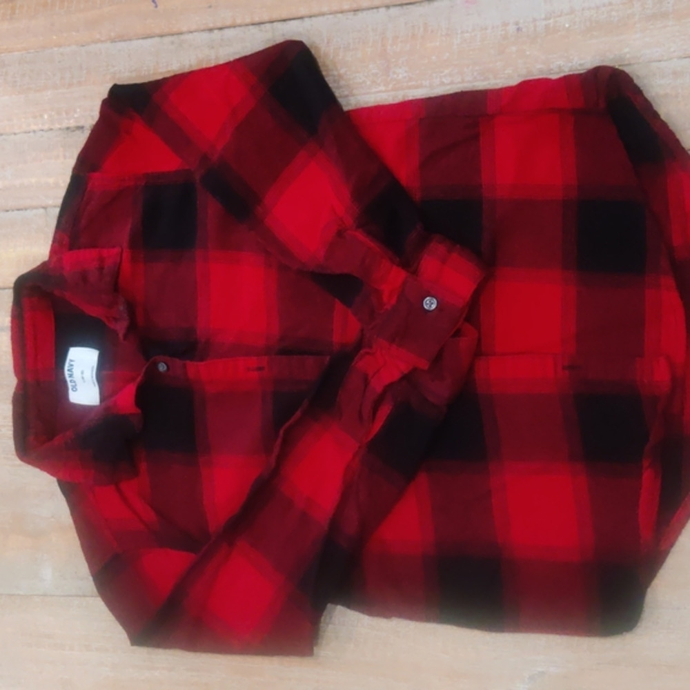 Old Navy Girls‎ Buffalo Plaid Flannel